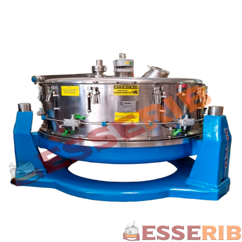 CENTRIFUGA DE CESTO LIQUIDO SOLIDO SECADORA - EOE/EOTG - BATCH-BAG 04